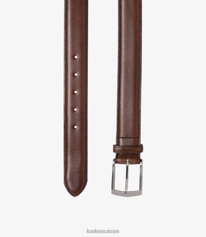accessoires Loake ceinture henry marron foncé JR680209