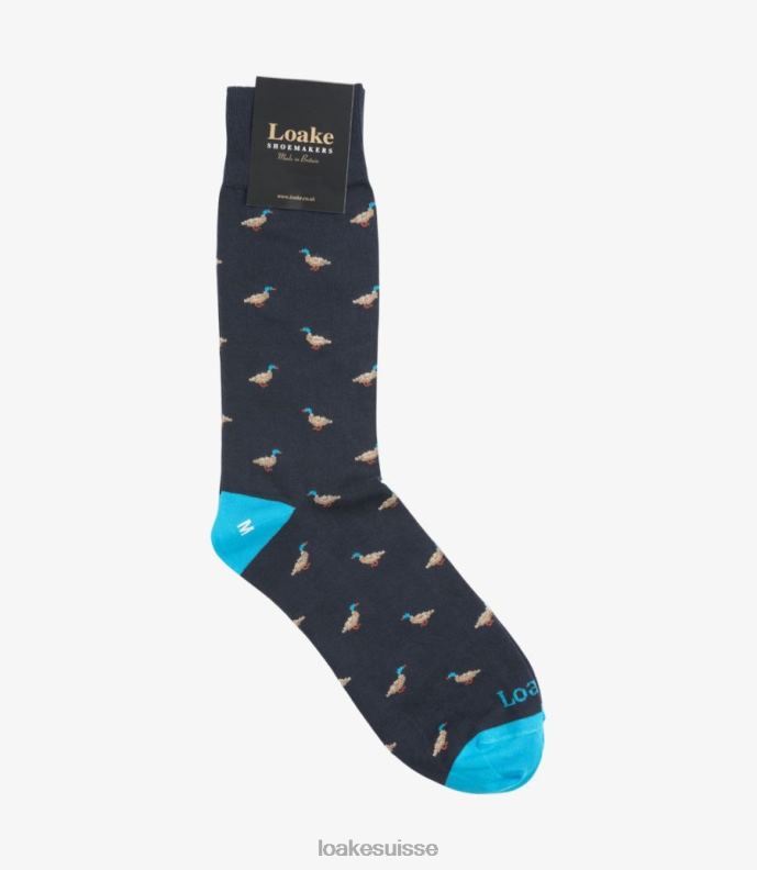accessoires Loake canard chaussettes marine JR680259