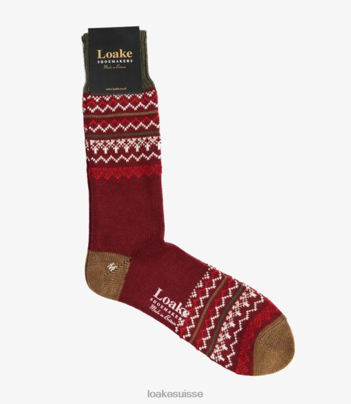 accessoires Loake ciel chaussettes port JR680245