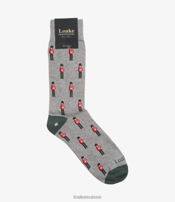 accessoires Loake garde chaussettes gris JR680260