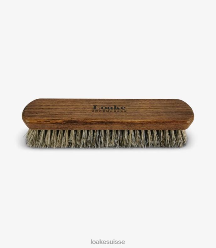 entretien des chaussures Loake grande brosse en crin naturel JR680279