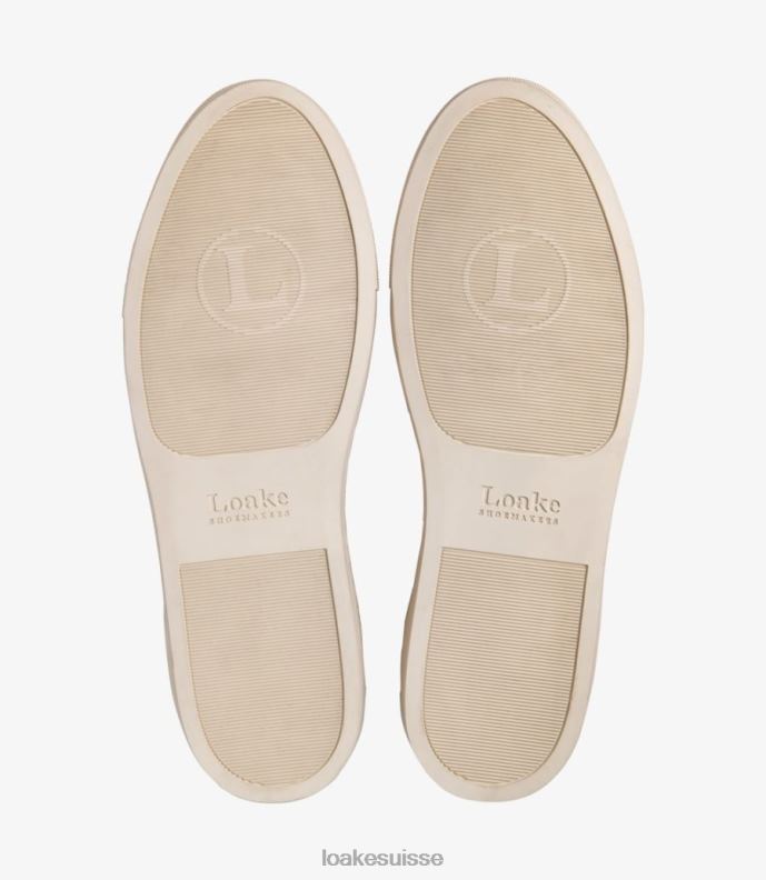 baskets et baskets Loake se précipiter daim bleu clair JR68034