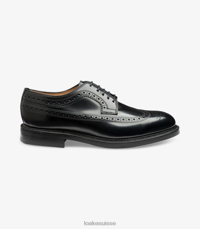 brogues Loake souverain noir JR68011