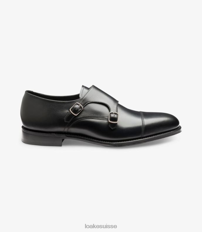 chaussures de moine Loake canon noir JR680200