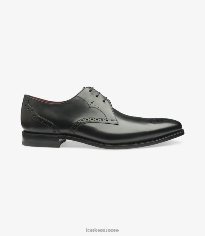 cravates unies Loake hannibal noir JR680154