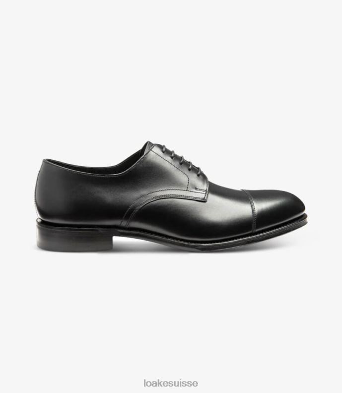 cravates unies Loake petergate noir carbone JR680144