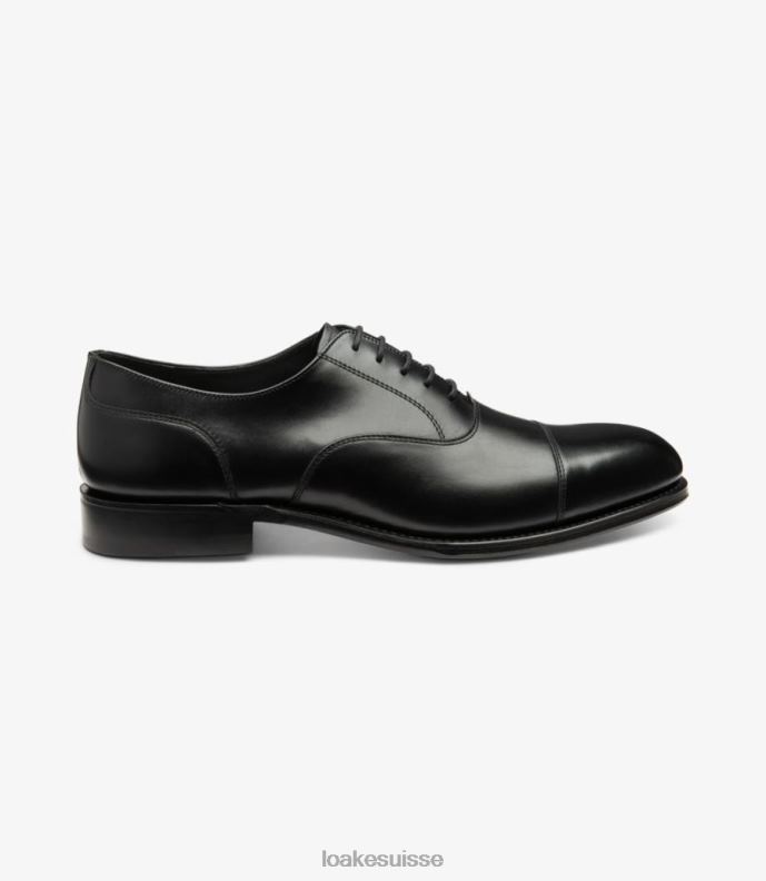 cravates unies Loake porte de pierre noir carbone JR680142