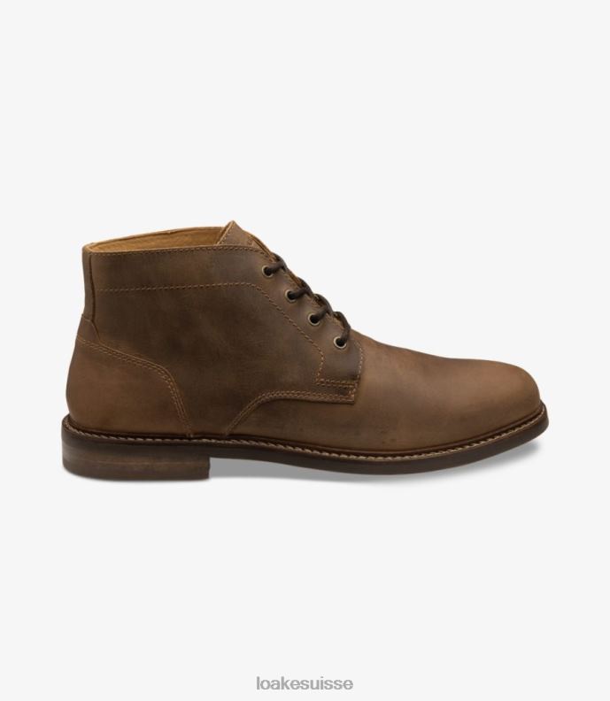 bottes Loake gilbert nubuck marron JR680121