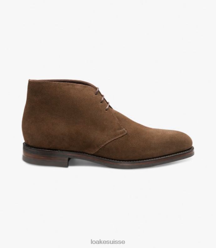 bottes Loake pimlico daim marron JR680111
