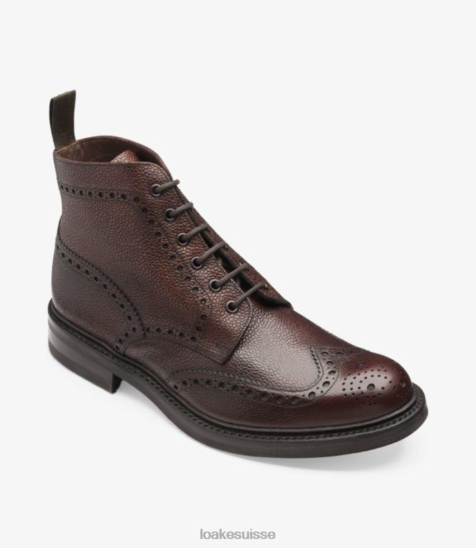 bottes Loake bédale grain de sang de boeuf JR680131