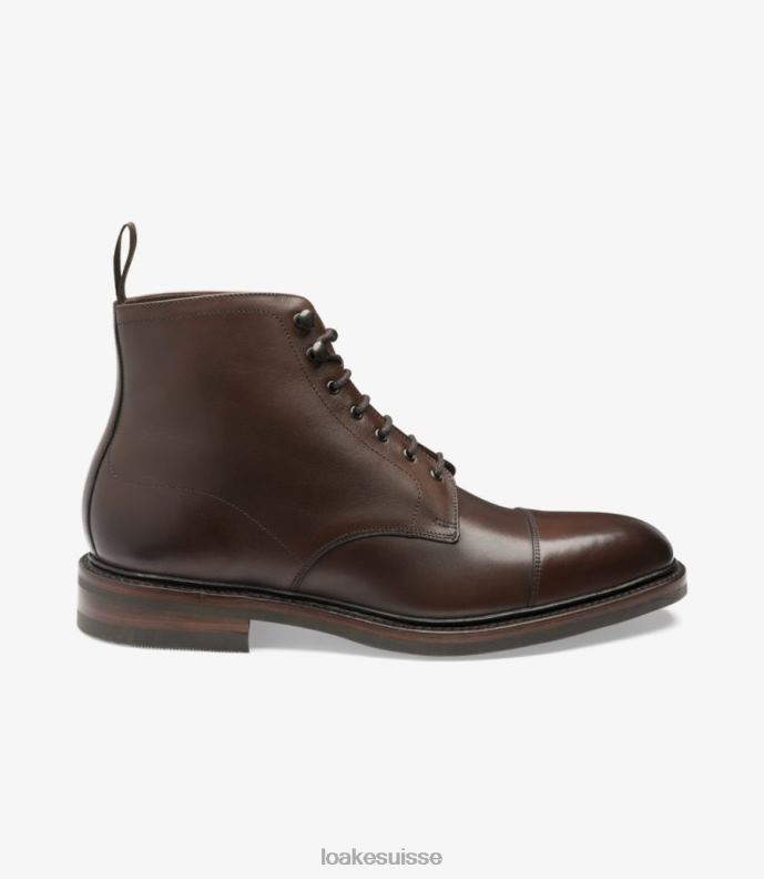 bottes Loake roehampton marron foncé JR680126