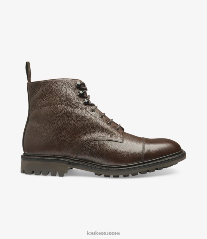 bottes Loake sedbergh grain brun foncé JR680129